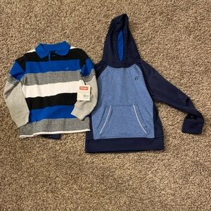 Ling sleeve and sweater for boys